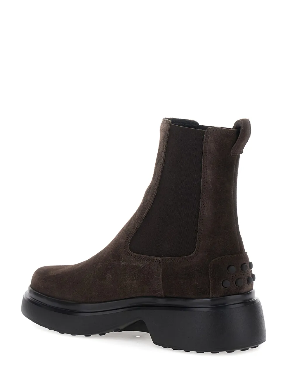 Tod's Chelsea laarzen met elastisch vlak Bruin