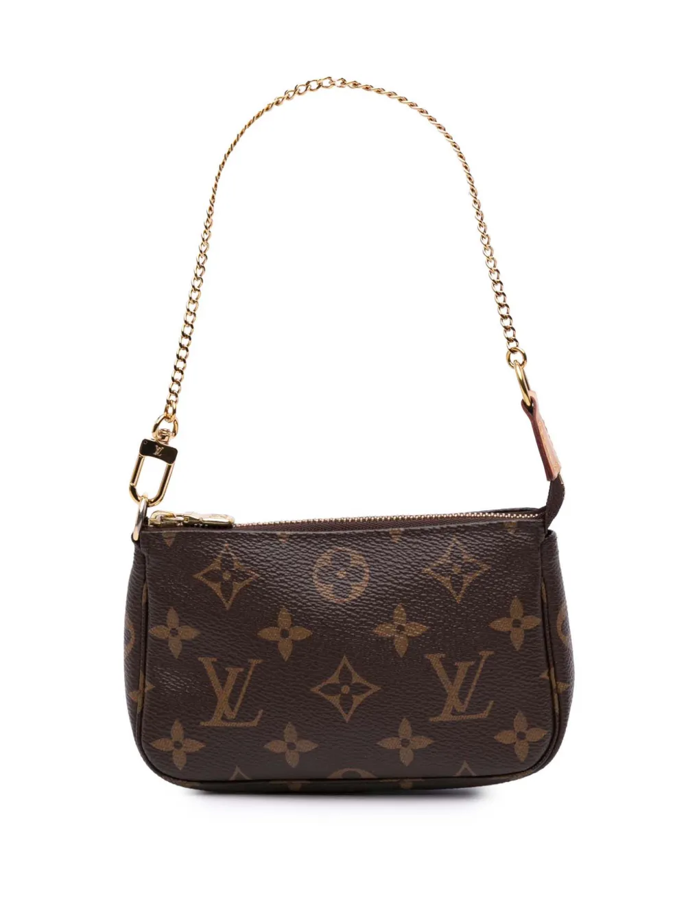 Louis Vuitton Pre-Owned 2021 Monogram Mini Pochette Accessoires handbag | Brown | Image 1