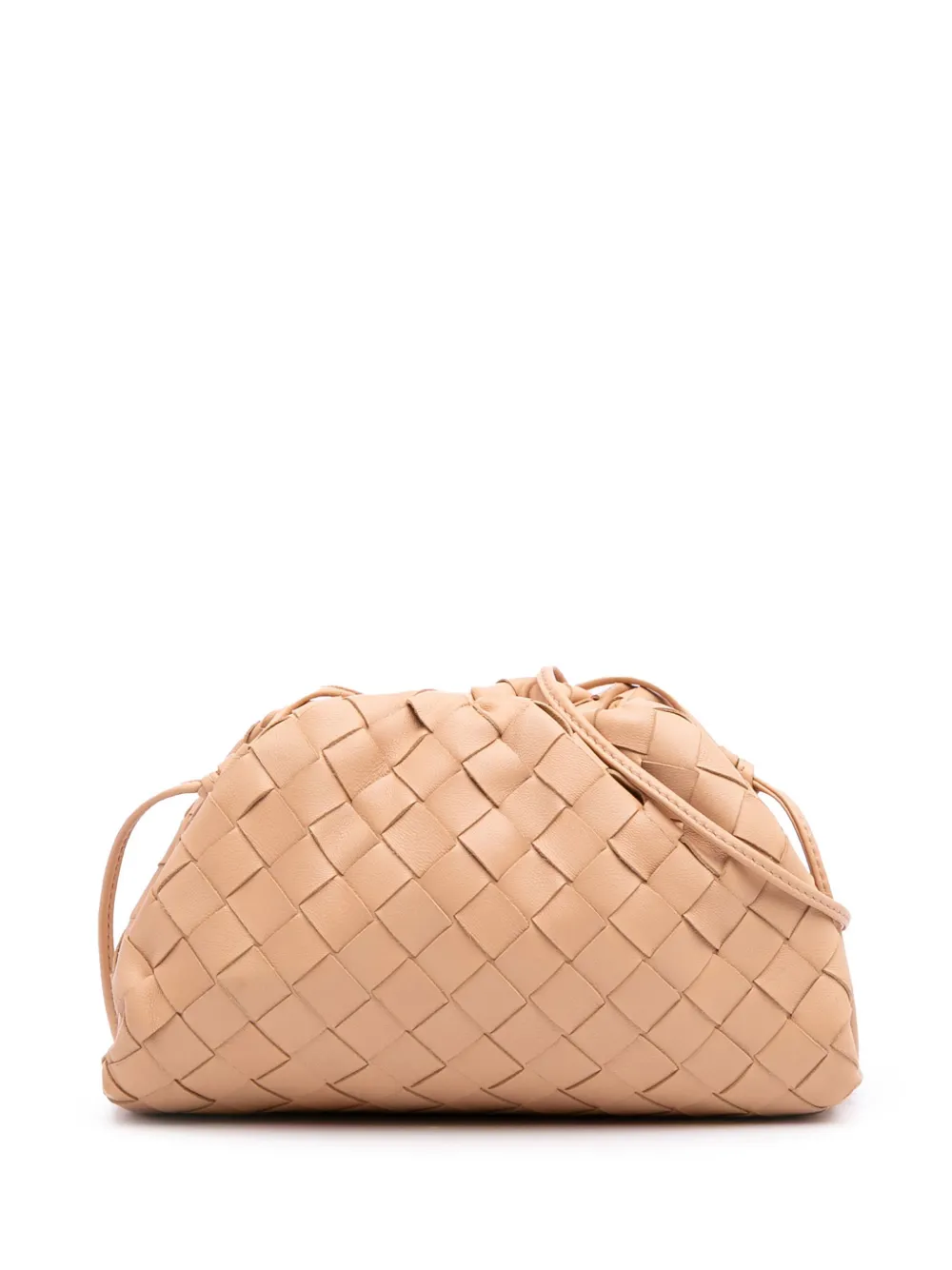 Bottega Veneta Pre-Owned 2012-2025 Intrecciato The Mini Pouch crossbody bag | Brown | Image 1