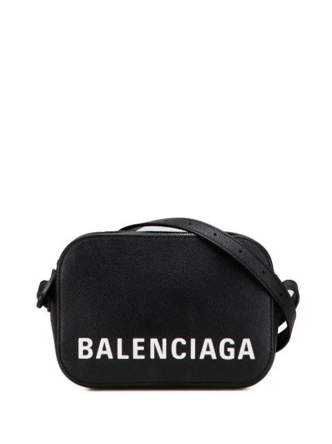 Balenciaga Pre-Owned 2019-2025 XS Grained Calfskin Logo Ville Camera Bag crossbody bag