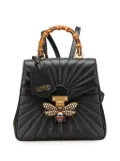 Gucci Pre-Owned 2016-2025 Calfskin Bamboo Trapuntata Queen Margaret backpack - Black