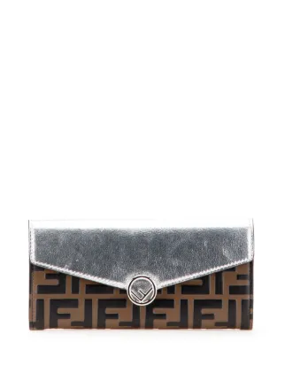 Fendi Pre-Owned 2010-2025 ズッカ エンボスレザー エフイズ Fendi Pre-Owned 2010-2025 ズッカ エンボスレザー エフイズ