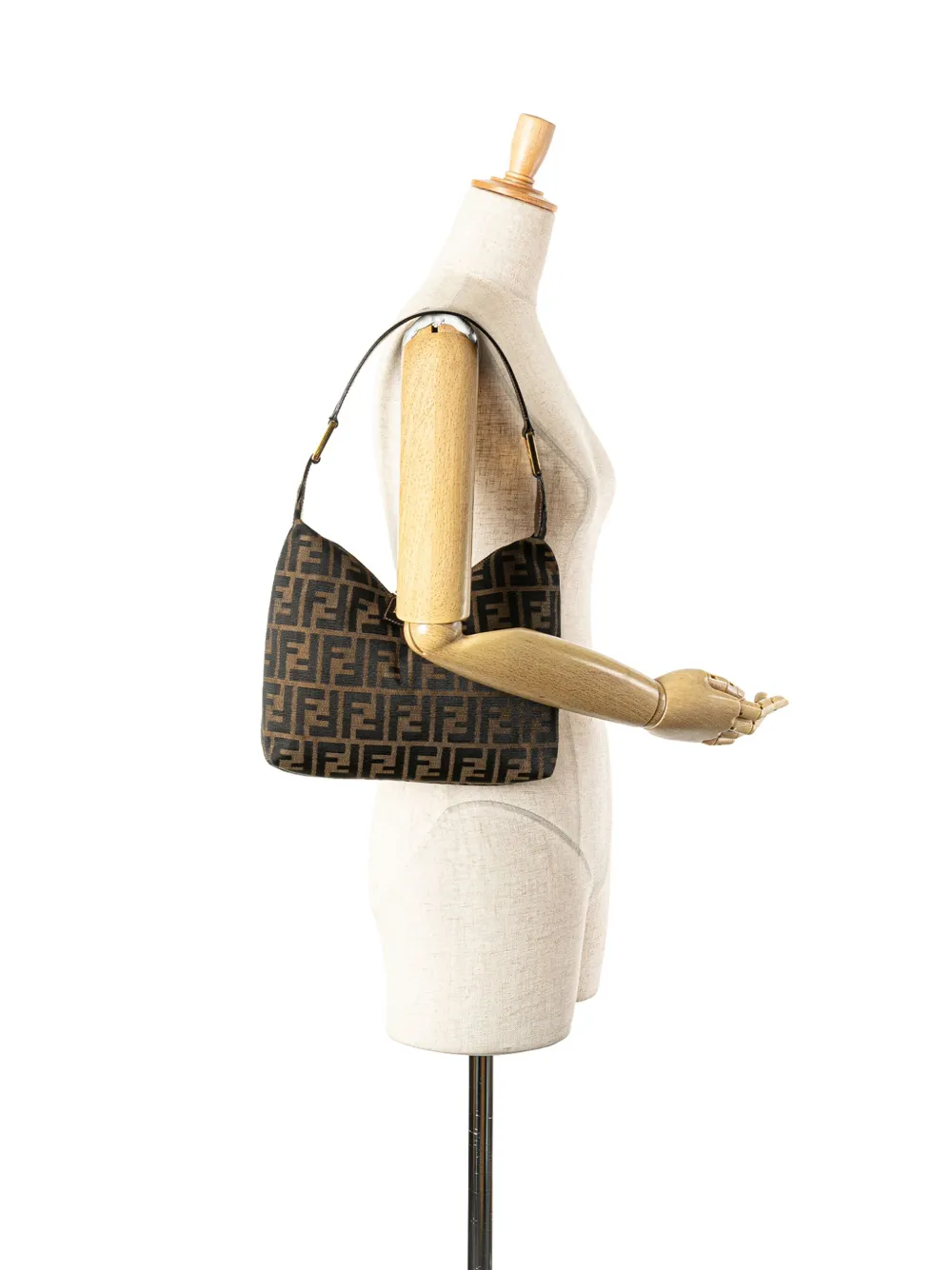 Fendi Pre-Owned 2000-2010 Zucca Canvas shoulder bag | Pre-Owned | Image 2