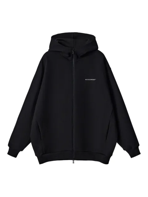 MONOCHROME zip-up hoodie