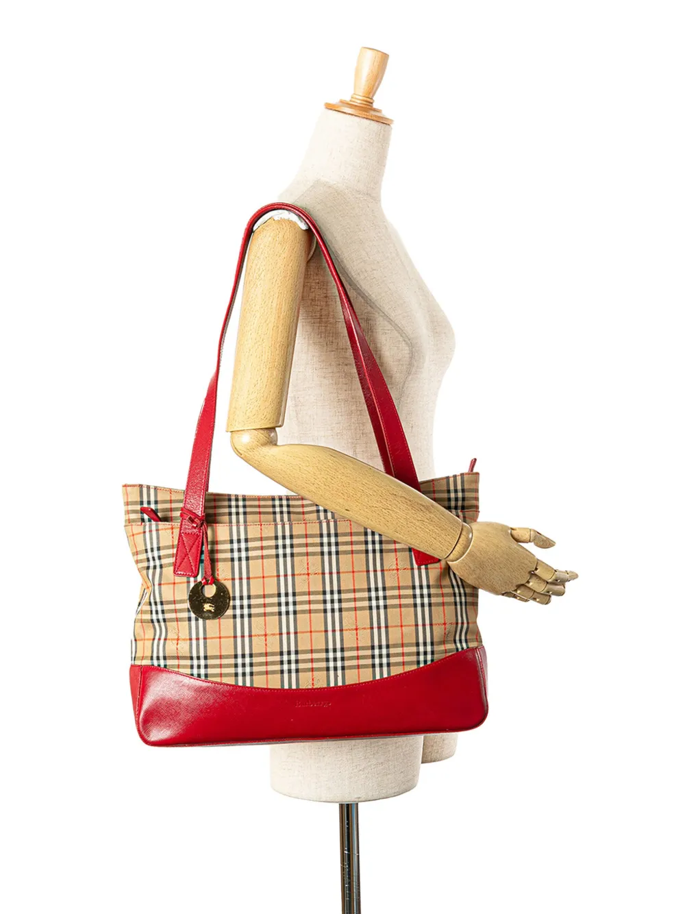 Burberry Pre-Owned 20th Century Haymarket Check Canvas tote bag | Pre-Owned | Image 2