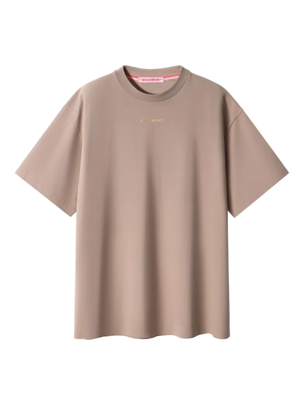 MONOCHROME geometric-pattern T-shirt | Neutrals | Image 1