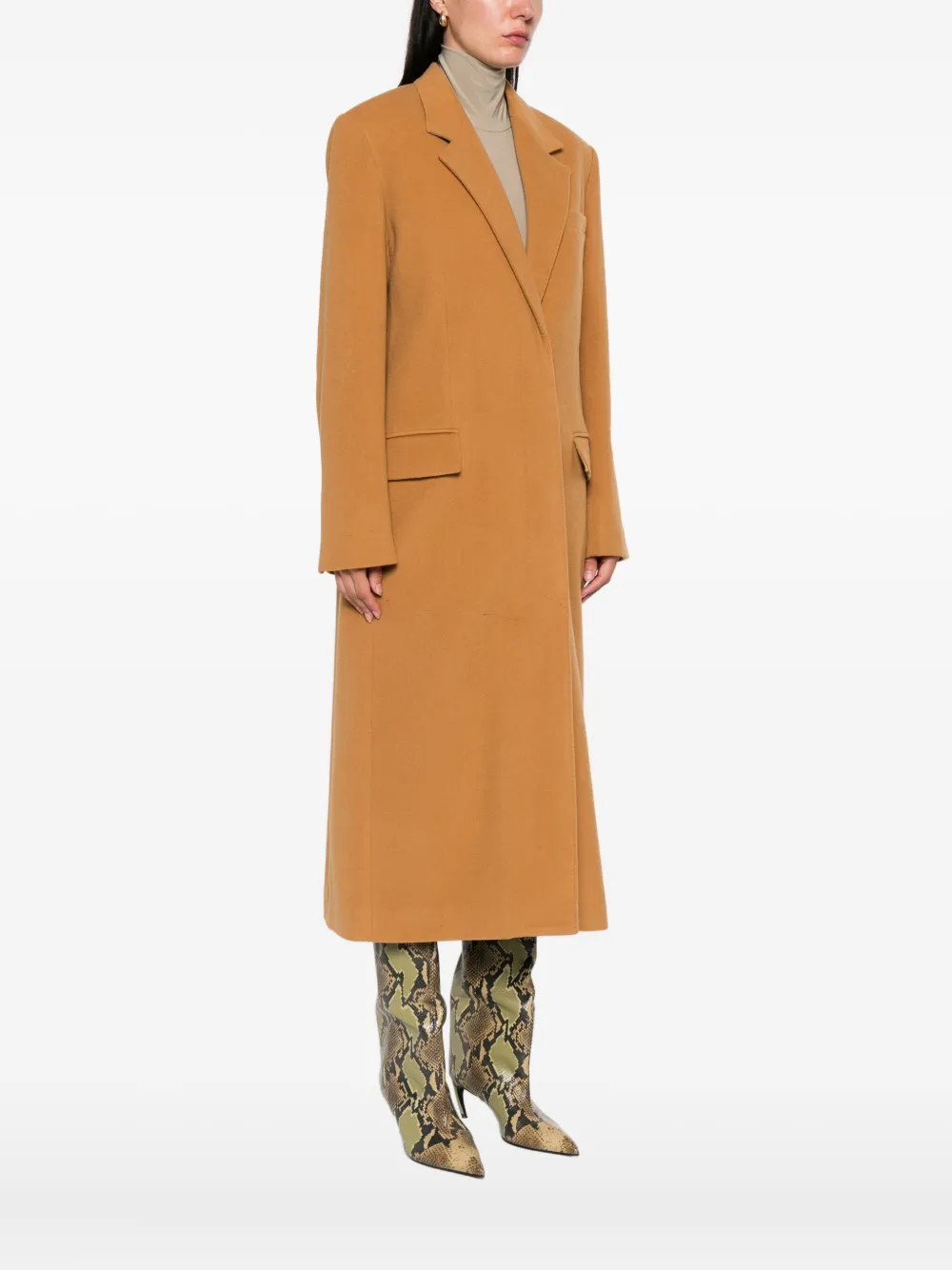 ISABEL MARANT single-breasted coat Bruin