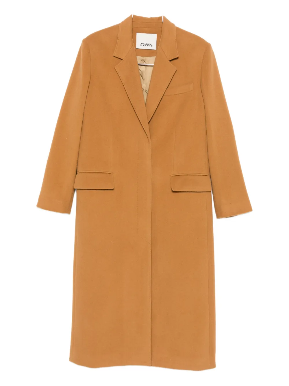 ISABEL MARANT single-breasted coat Bruin