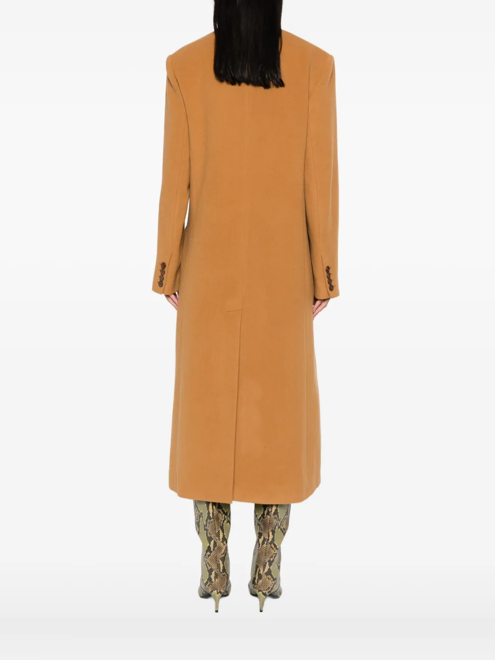ISABEL MARANT single-breasted coat Bruin