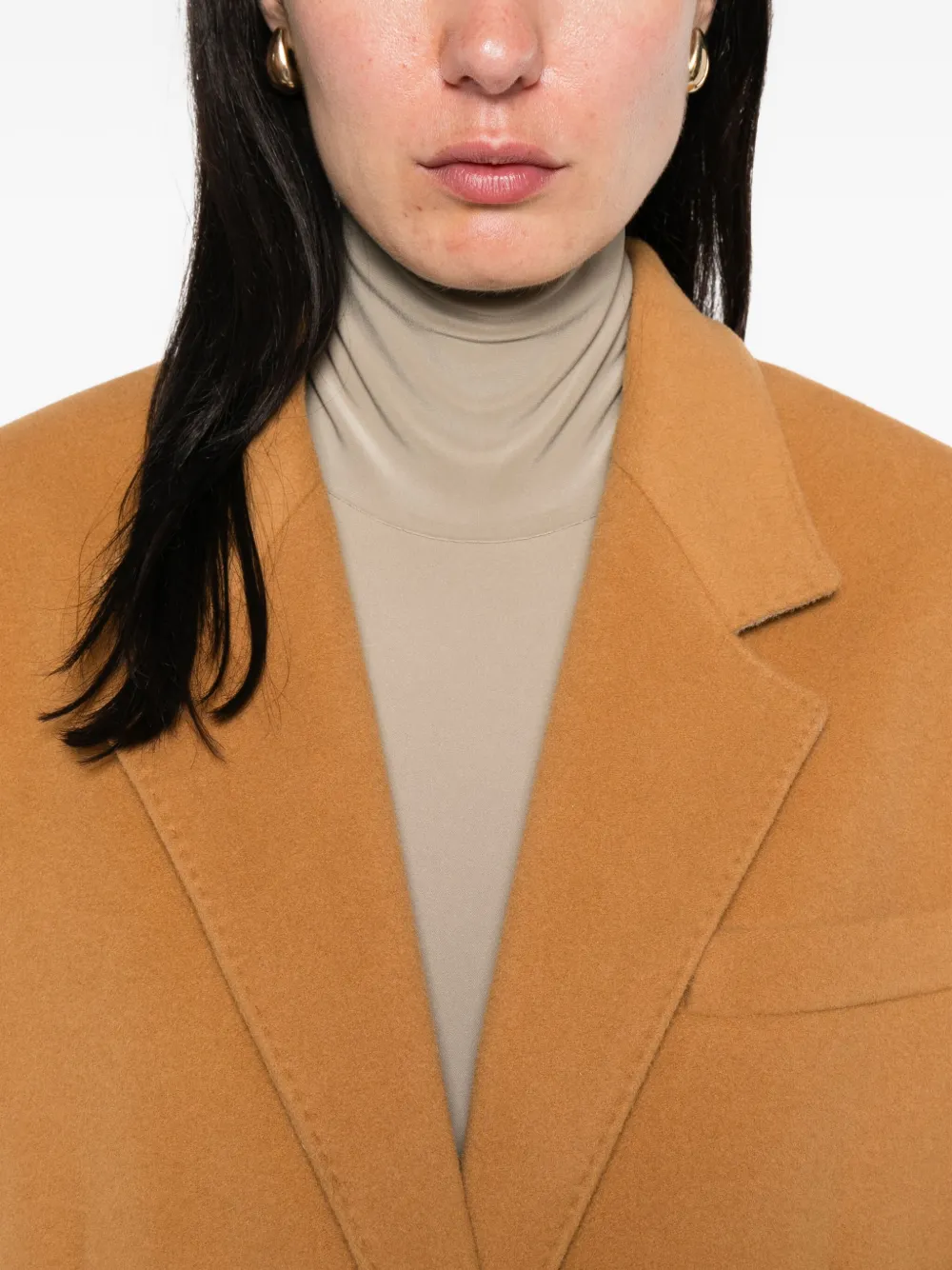 ISABEL MARANT single-breasted coat Bruin