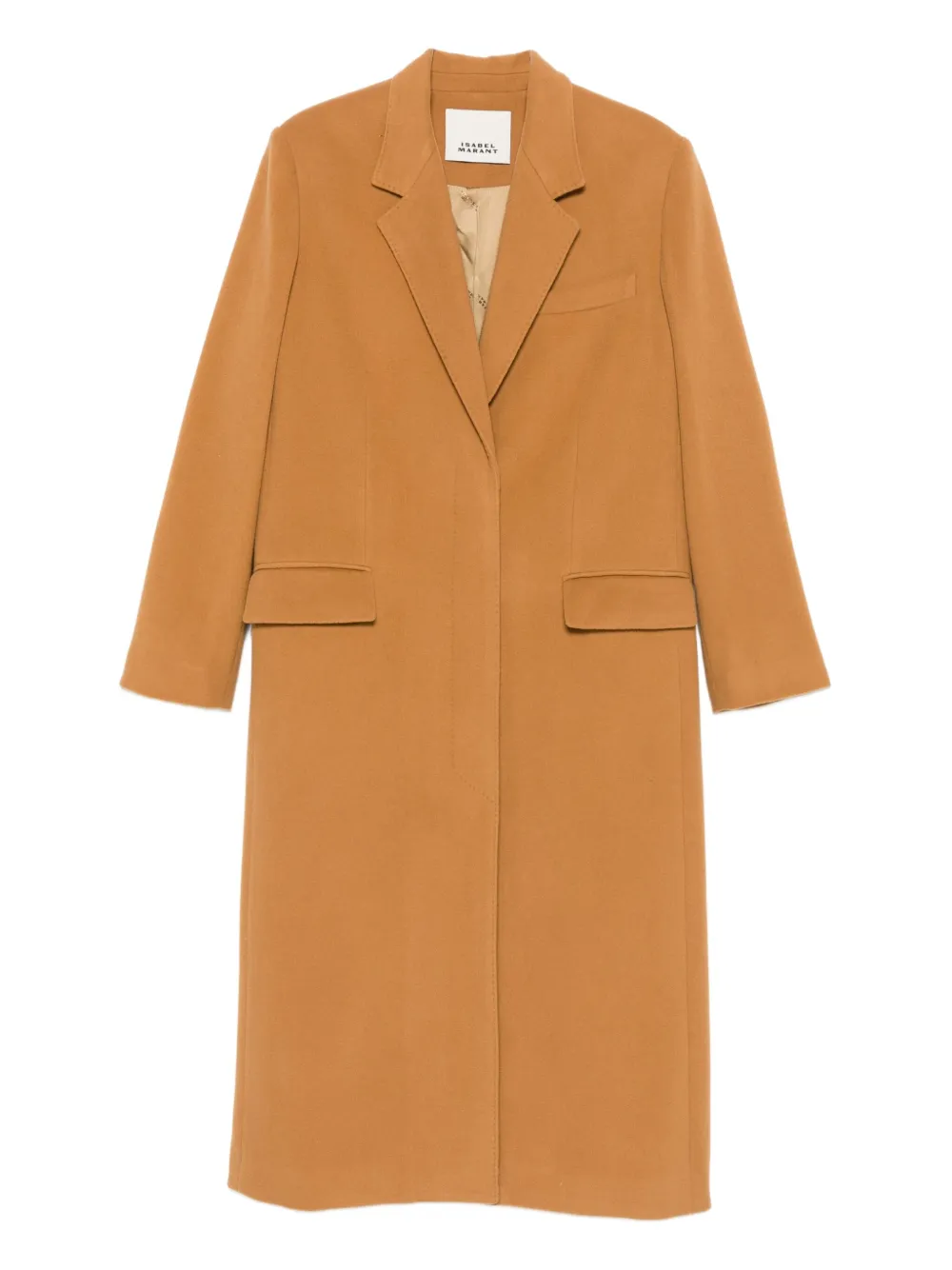 ISABEL MARANT single-breasted coat Bruin