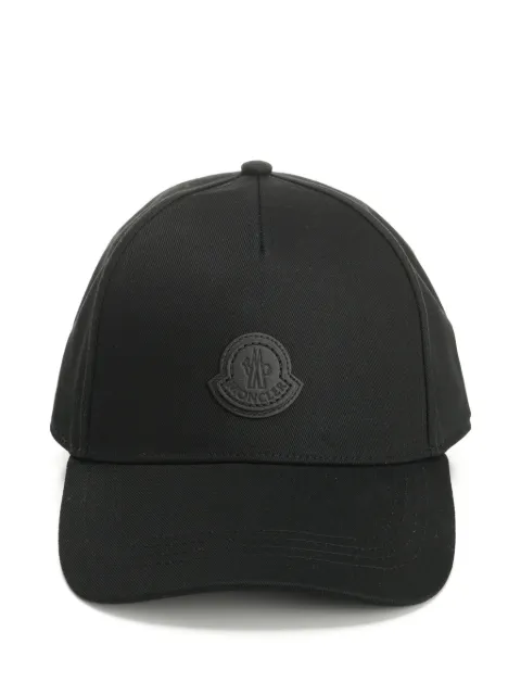 Moncler gorra con parche del logo