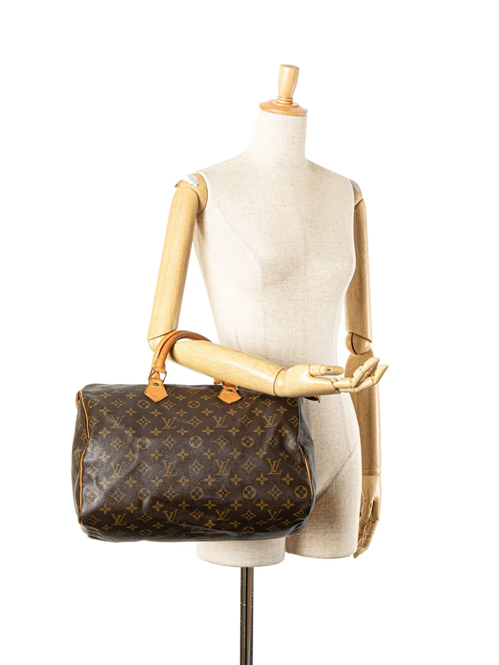 Louis Vuitton Pre-Owned 2001 Monogram Speedy 35 boston bag | Pre-Owned | Image 2