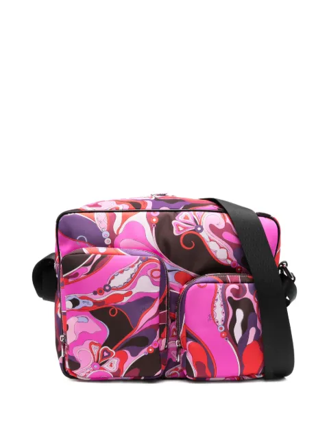 PUCCI Junior butterfly-print changing bag