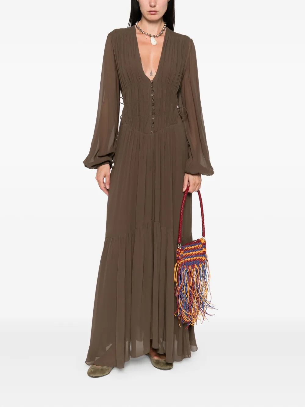 MARANT ÉTOILE MARANT ETOILE Dresses Brown - Groen