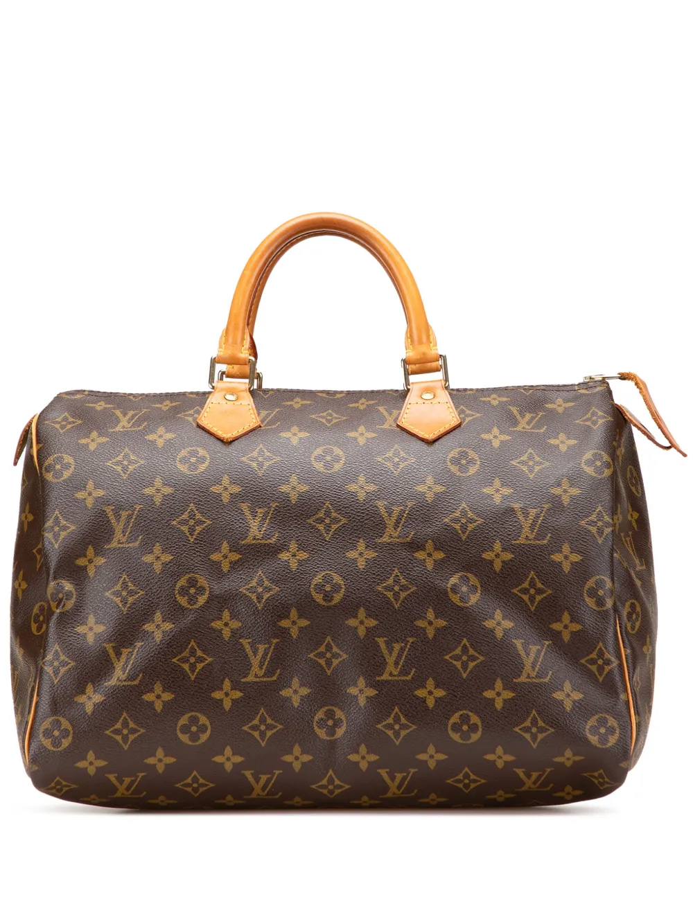 Louis Vuitton Pre-Owned 1995 モノグラム スピーディ 35 ボストンバッグ - ブラウン Louis Vuitton Pre-Owned 1995 モノグラム スピーディ 35 ボストンバッグ - ブラウン