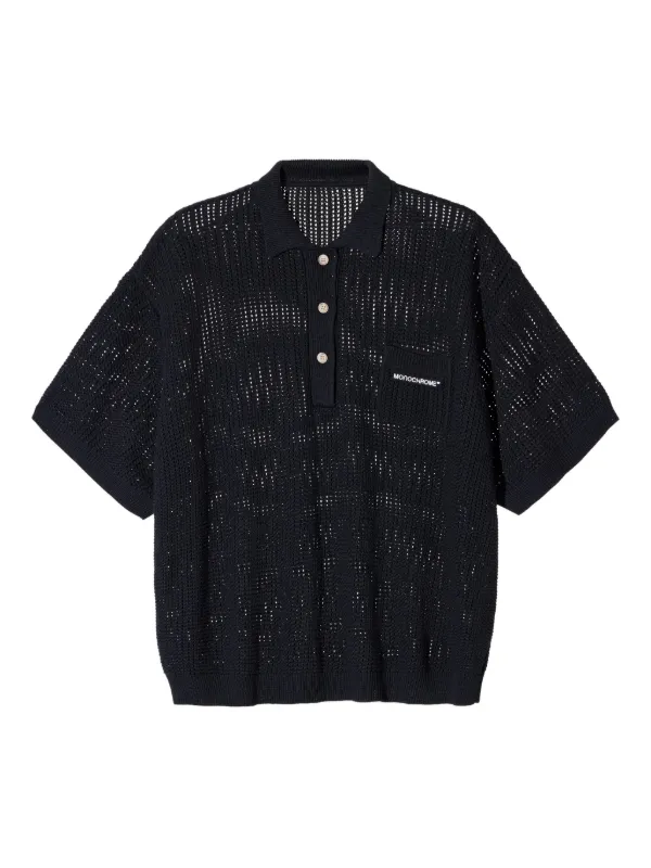 【MODERNIF】Quad open collar knit Ethan Open Collar Knit Polo / Winter Sky – J.Lindeberg