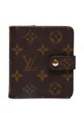Louis Vuitton Pre-Owned 2003 monogram compact zip wallet - Brown