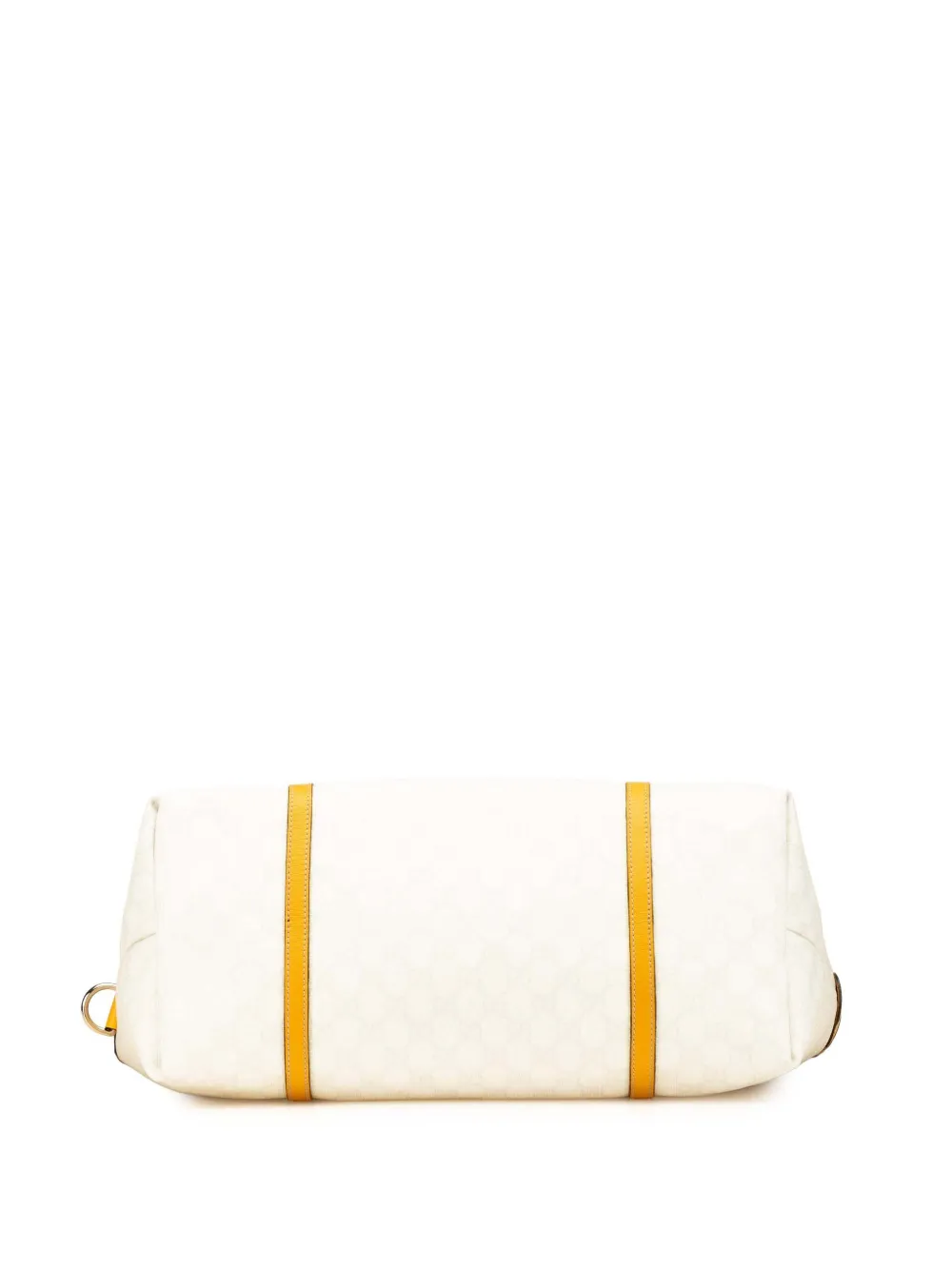 Pre-owned Gucci 2000-2015 Medium Gg Supreme Joy Tote Bag In White