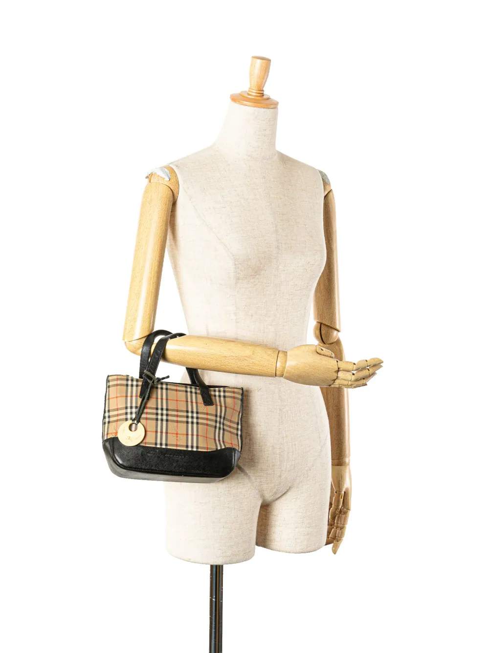 Burberry Pre-Owned 2000-2017 Haymarket Check Canvas handbag | Pre-Owned | Image 2