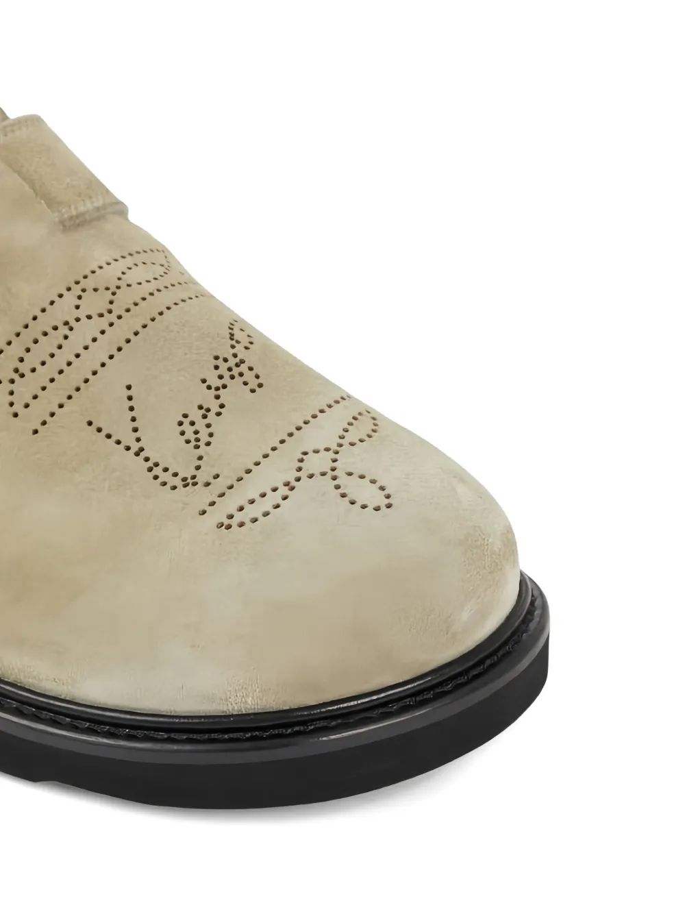 Kenzo Matto suède muiltjes verfraaid met gesp Beige