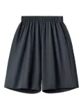 MONOCHROME elastic-waistband cotton shorts - Grey