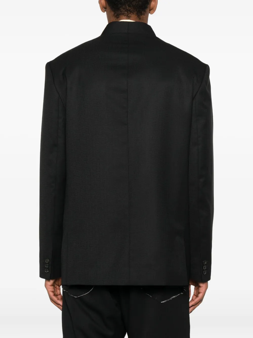 Kenzo Jack met dubbele rij knopen Zwart