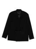 Kenzo double-breasted wool jacket - Black