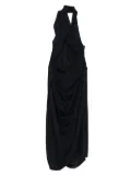Vivienne Westwood halter-neck draped dress - Blue