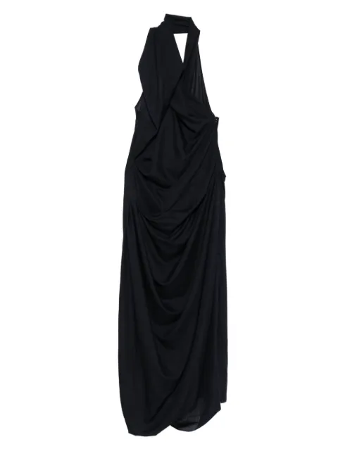 Vivienne Westwood halter-neck draped dress