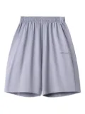 MONOCHROME drawstring-pocket shorts - Purple