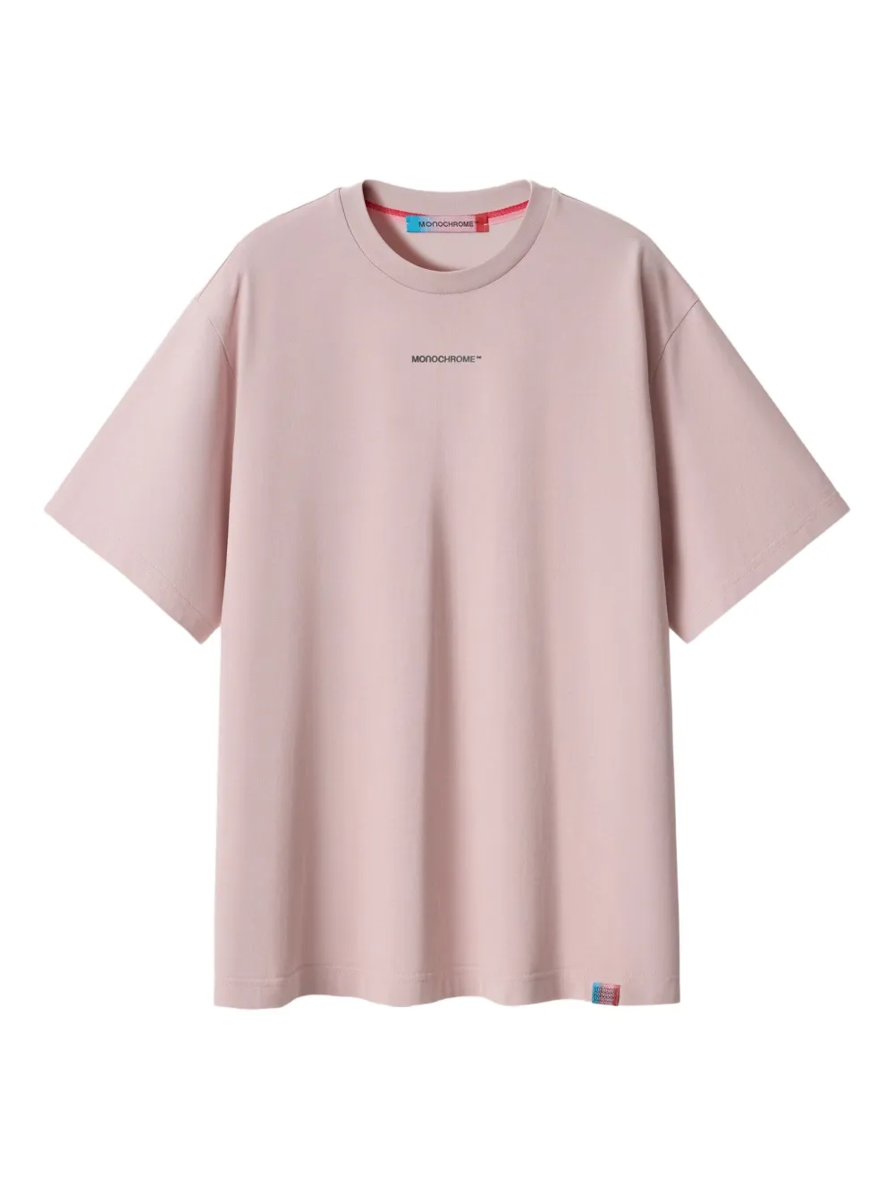 MONOCHROME logo-detail short-sleeve T-shirt | Pink | Image 1