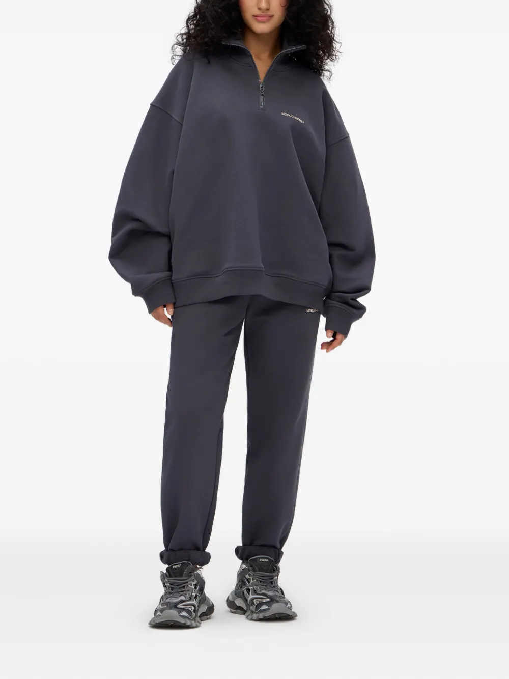 MONOCHROME half-zip high-neck sweatshirt | Sweatshirts | Image 2