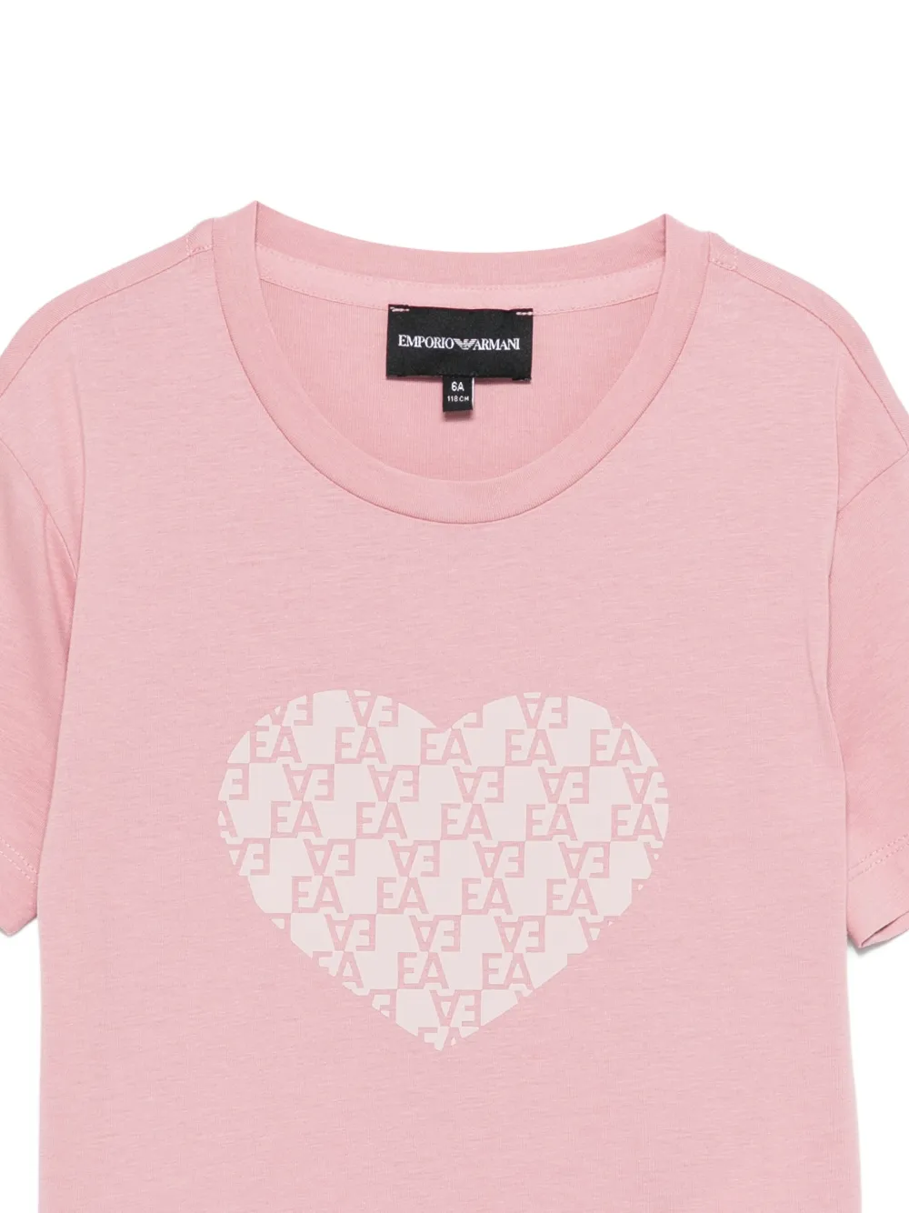 Emporio Armani Kids heart-print T-shirt (pack of two) | Girls T-Shirts | Image 2