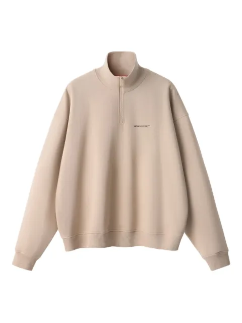 MONOCHROME half-zip sweatshirt
