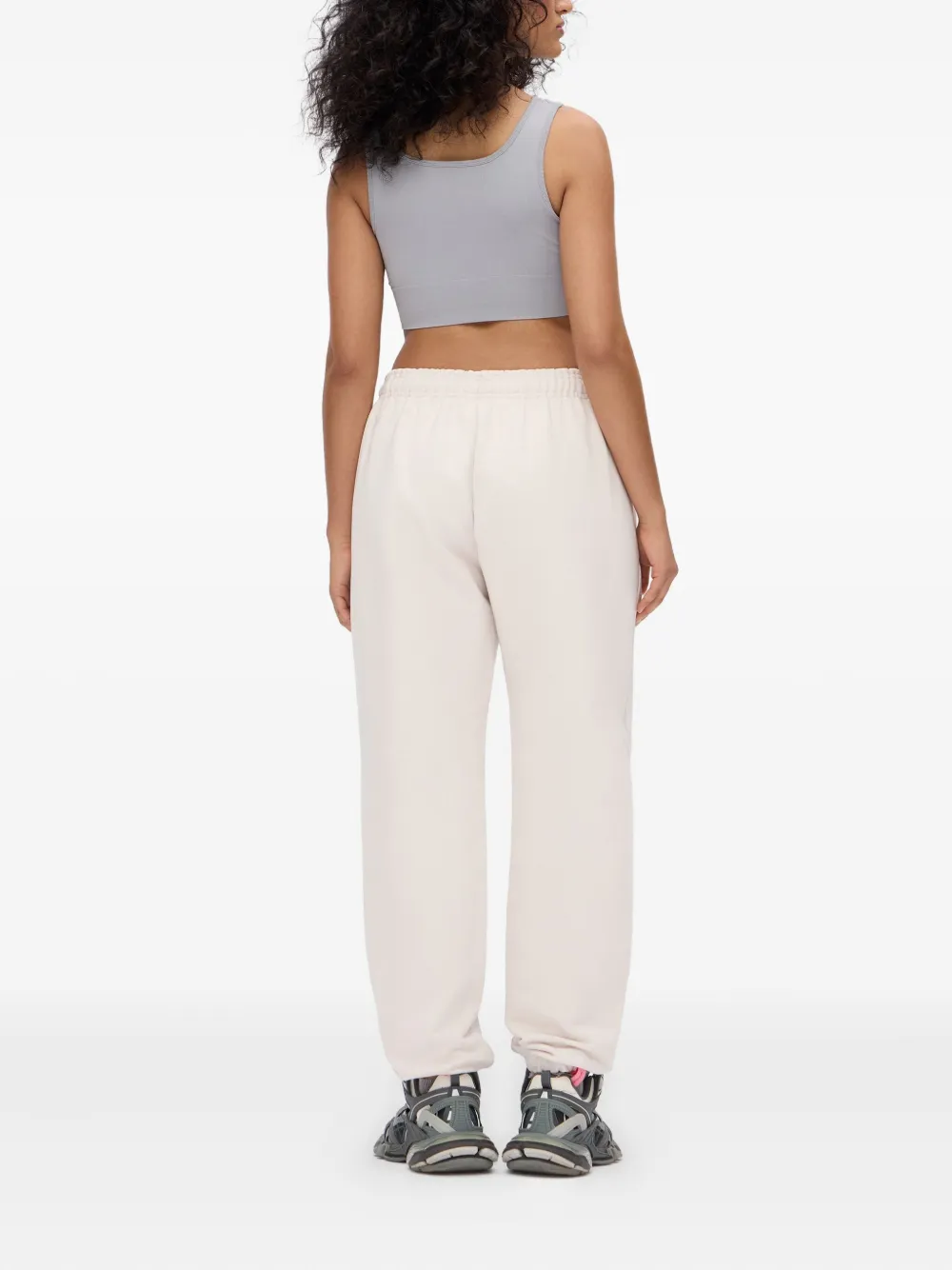 Monochrome Elastic-cuffed Track Pants In Neutral