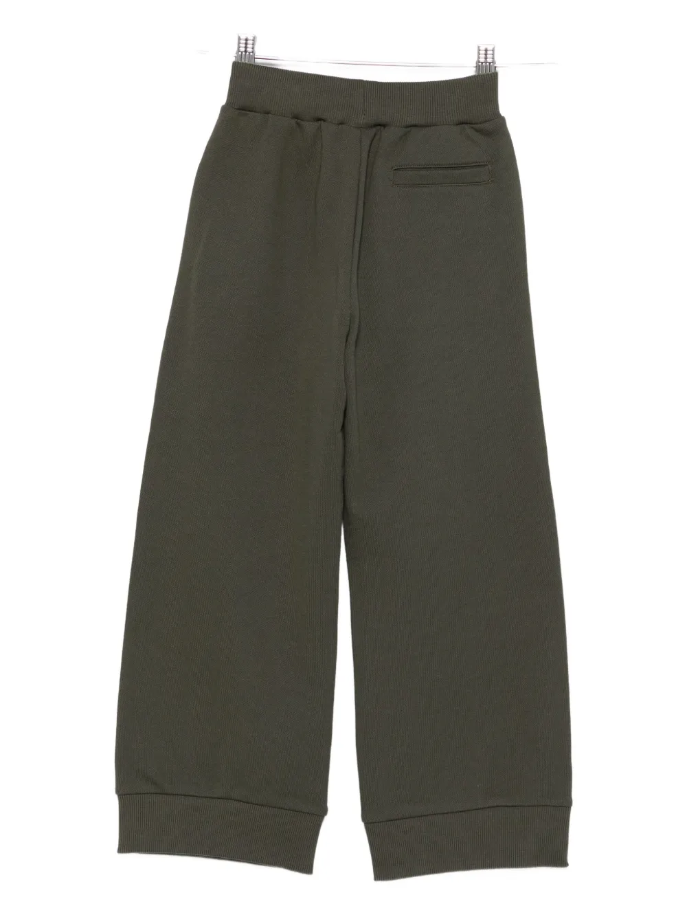 Balmain Kids Broek met elastische tailleband Groen