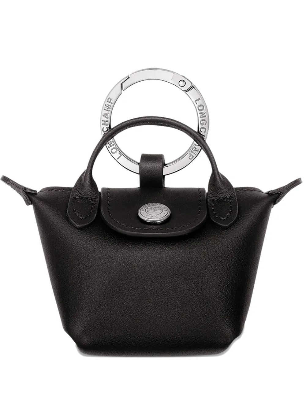 Longchamp Custodia per AirPods Le Pliage - Nero