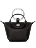 Longchamp Le Pliage keyring sirpods case - Black