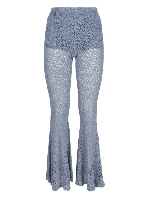 Blumarine open-knit trousers