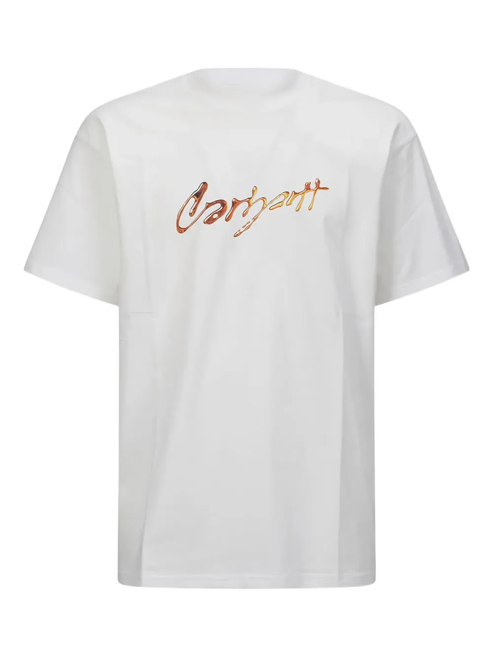 Carhartt WIP Drip Script T-shirt Wit