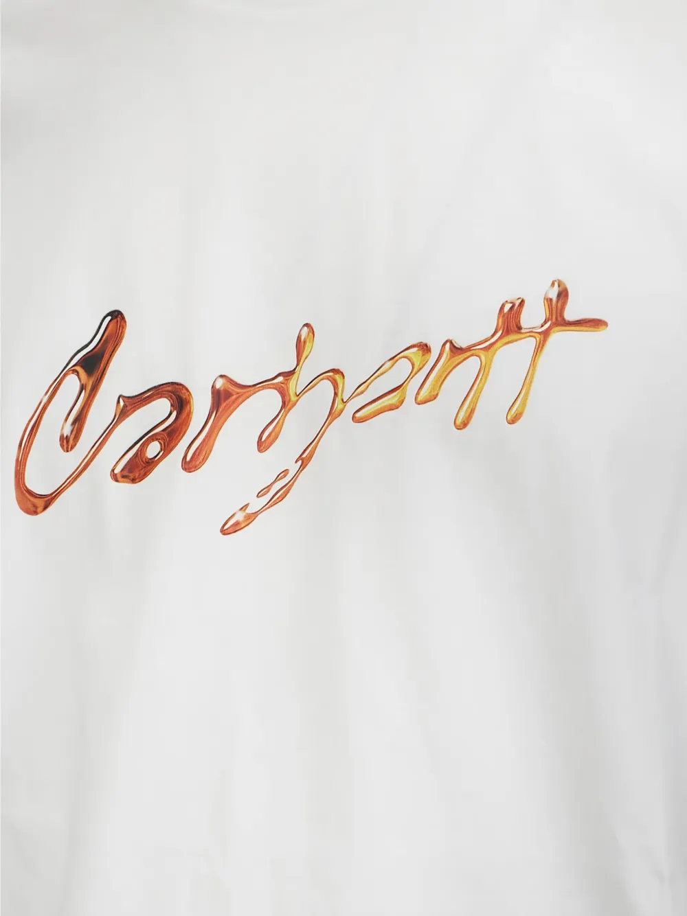 Carhartt WIP Drip Script T-shirt Wit