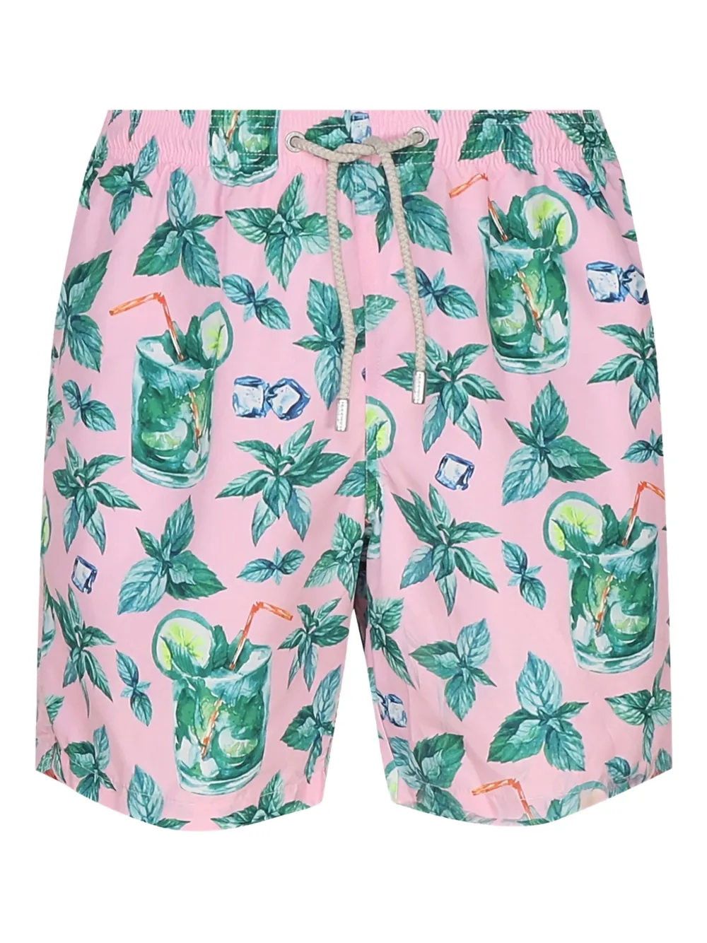 MC2 Saint Barth Lightning mojito-print swim shorts Roze