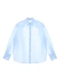 Carven taffeta shirt - Blue