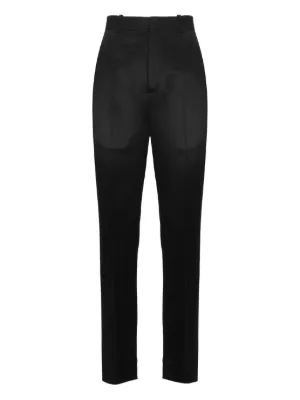 Saint Laurent Pants for Women | YSL Leather | FARFETCH US