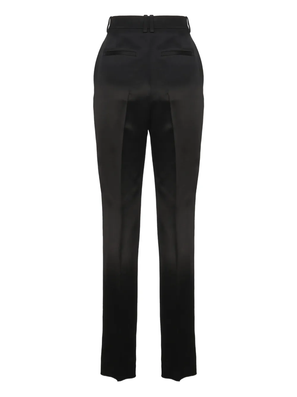 Saint Laurent satin trousers Zwart