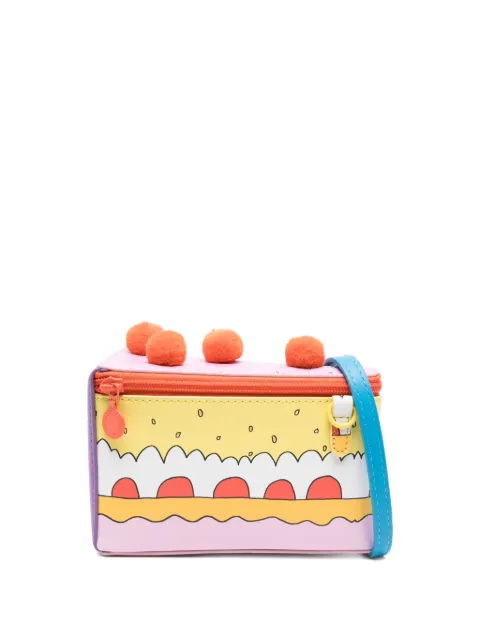 Stella McCartney Kids cake-print pom-pom bag