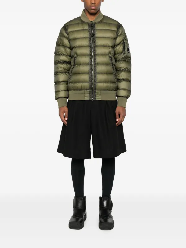 C.P. Company D.D. Shell Padded Bomber Jacket | Green | FARFETCH