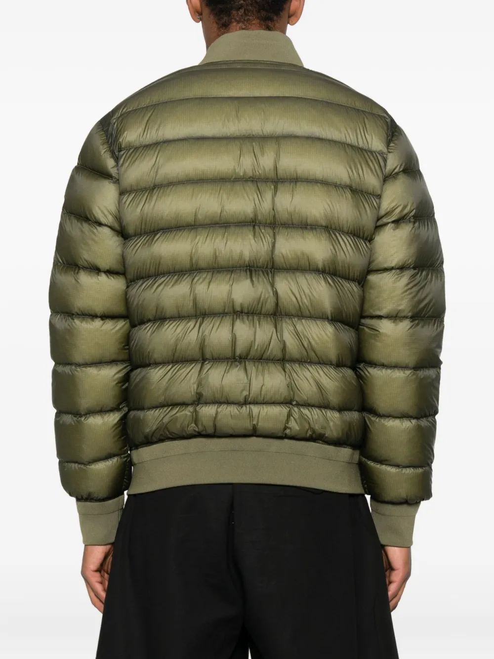 C.P. Company D.D. Shell padded bomber jacket Groen