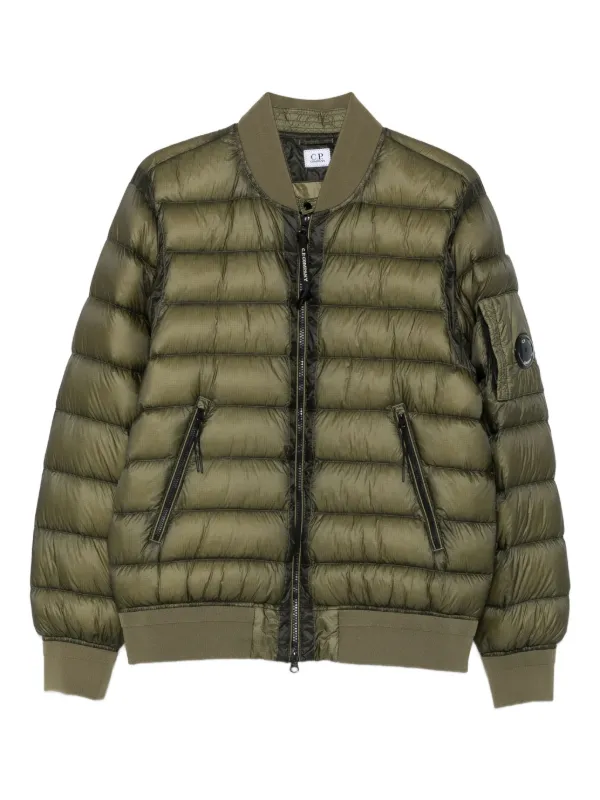 Company Shell Padded Bomber Jacket Green FARFETCH PH
